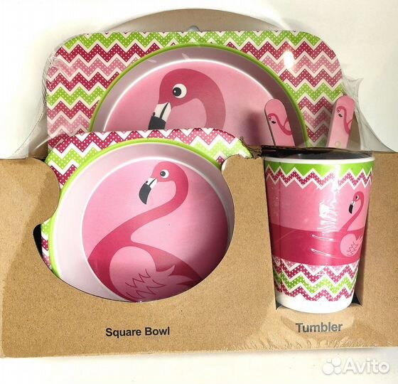 Детская посуда из бамбука