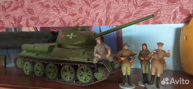 Модель танка т-34-85 купить в Кривянской | Хобби и отдых | Авито