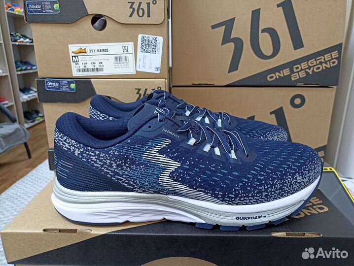 Кроссовки 361 spire 4 Black Iris Sleet