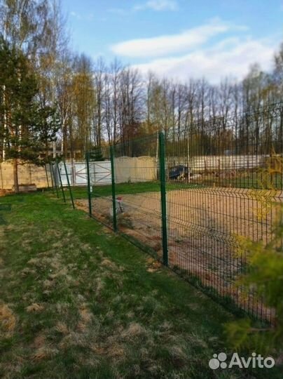 Забор из 3D сетки быстро