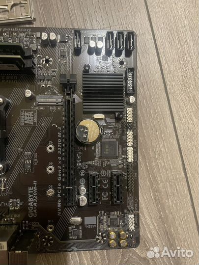 Материнская плата gigabyte a320m h