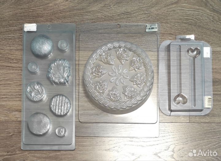 Новые молды формы силиконовые пластиковые
