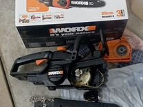 Пила аккумуляторная worx WG322E. 9