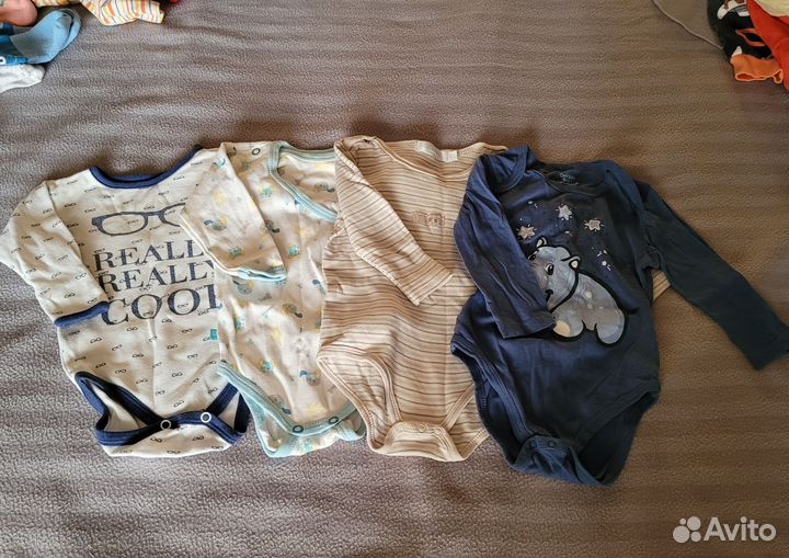 Вещи пакетом для мальчика 0+