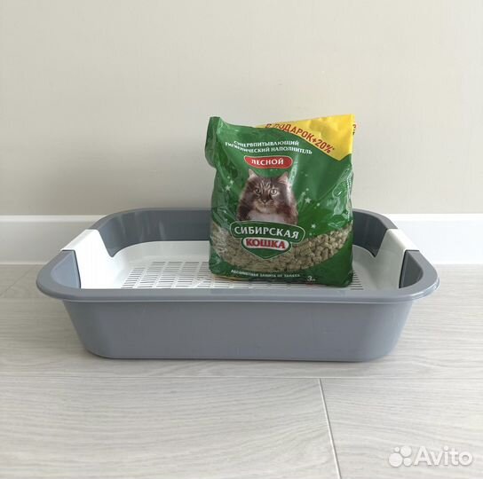 Лоток для кошек новый