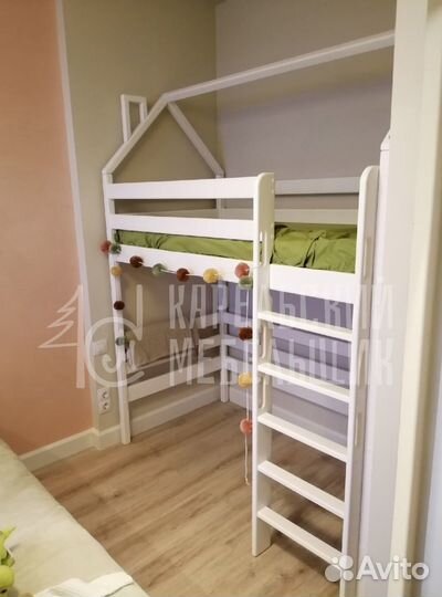 Детская кровать чердак