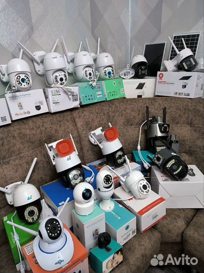 Камера видеонаблюдения от 1000 WiFi 4G Full HD