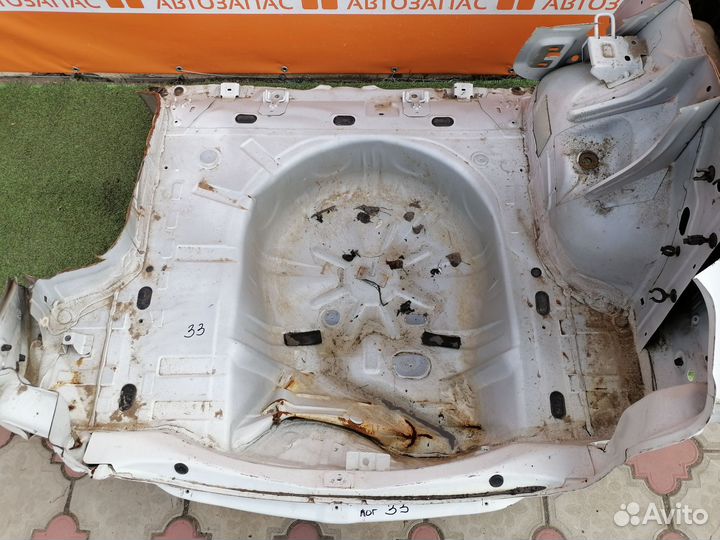 Панель задняя ниша под запаску Renault Logan 2