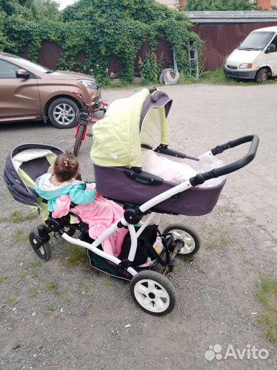 Коляска для двойни или погодок