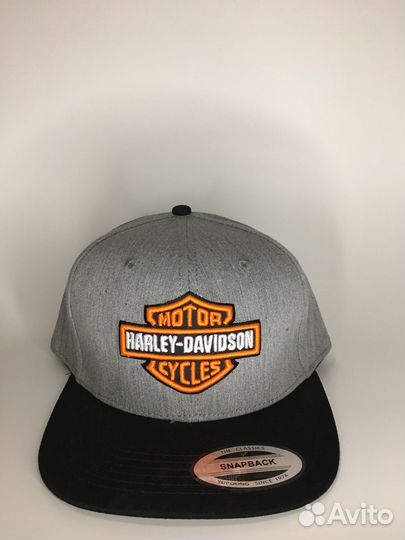 Бейсболка Harley Davidson прямой козырек