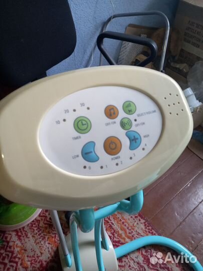 Электрокачели, шезлонг Happy baby