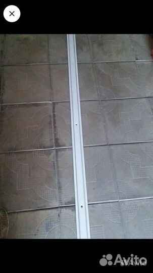 Карнизы 4 м, 2,8 м, 2,5 м, 2,4м, алюминий 1,80 м