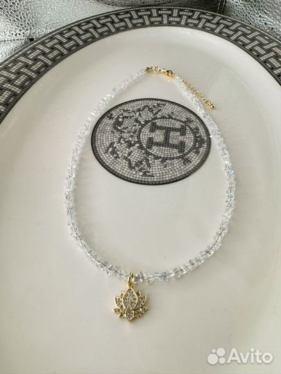 Чокер из алмазного стекла