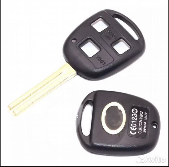 Ключ Зажигания Тойота корпус для замены