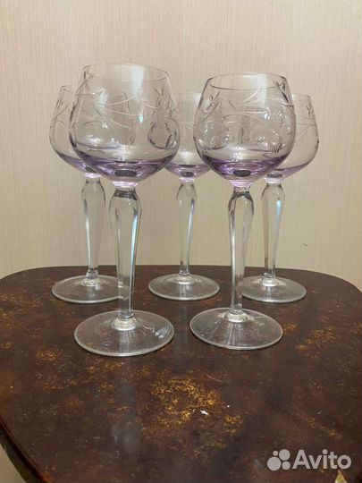 Хрустальные бокалы