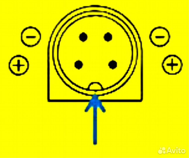 Блок питания 12V 10A 4pin для NAS, POS