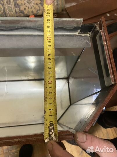 Аквариум панорамный без тумбы б/у