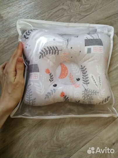 Подушка бабочка для новорождённых детская