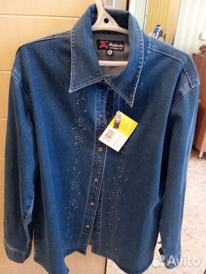 Джинсовая рубашка