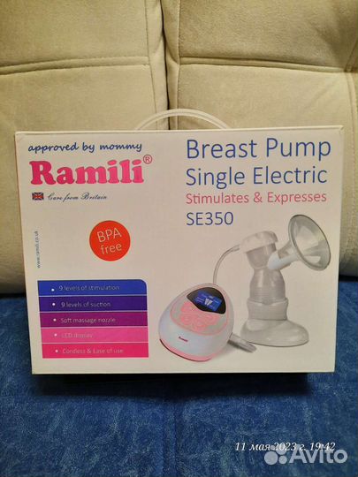 Молокоотсос электрический Ramili