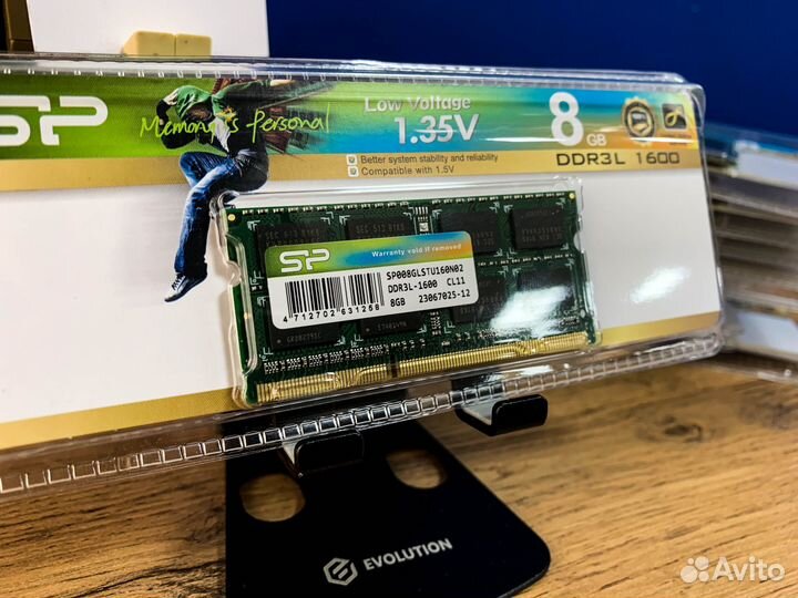 Оперативная память SP So-Dimm 8Gb DDR3L 1600Mhz