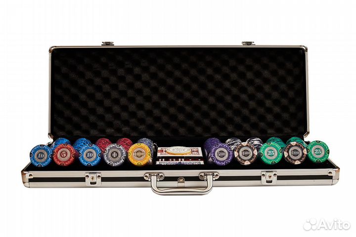 Набор для покера Bullets на 500 фишек 61817