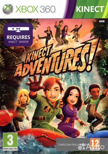 Kinect adventures (Xbox 360) б\у