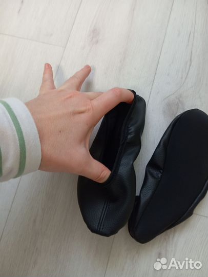 Чешки чёрные 19 см