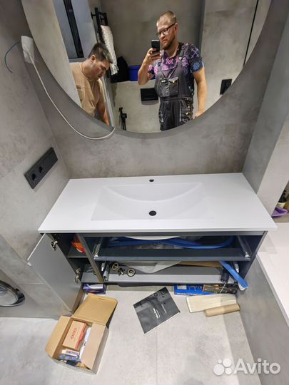 Шлифовка столешниц акрила,установка бортов,полок