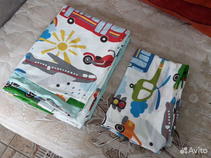 Пододеяльник, наволочка детский