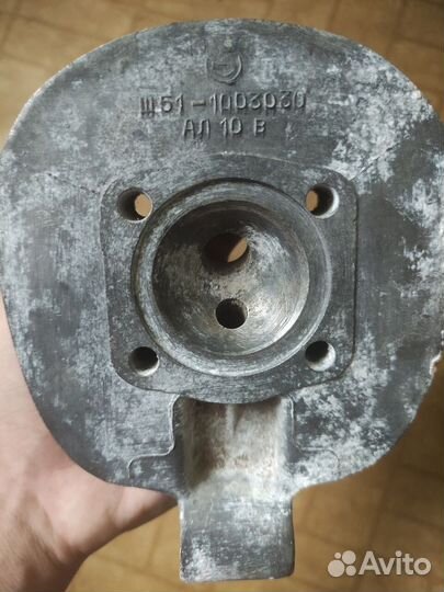 Головка цилиндра от мопеда