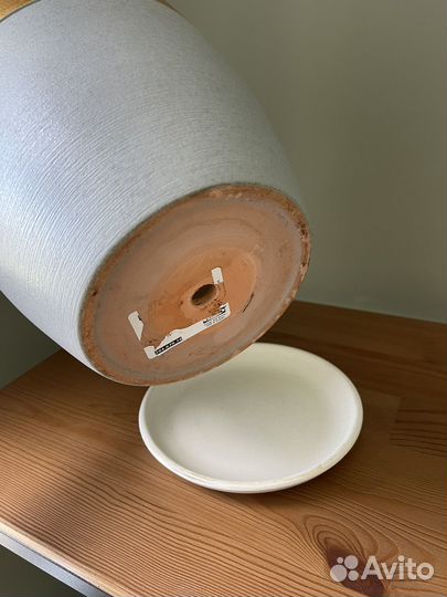 Кашпо для цветов IKEA горшок с поддоном