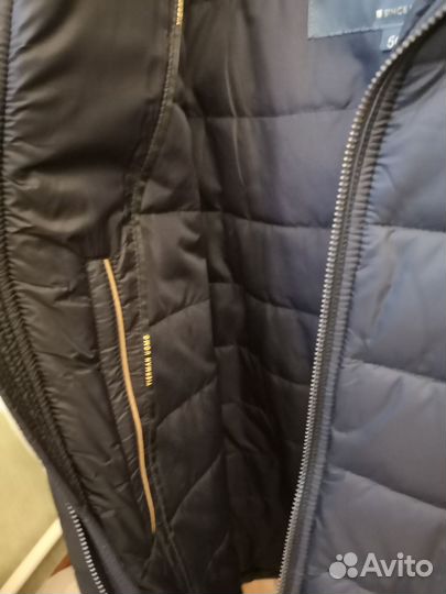 Пуховик куртка бизнес класса норка капюшон 48-50 L