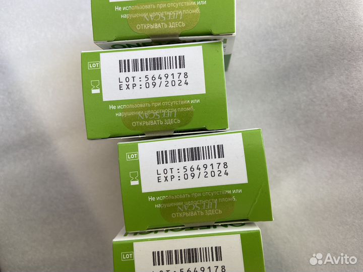 Тест полоски Onetouch Select Plus