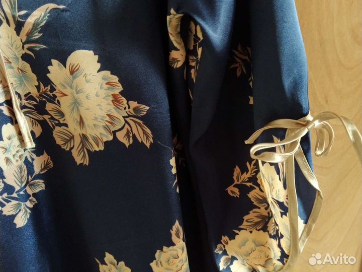 Халат,шелк,44-46р
