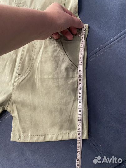 Комбинезон, легкая джинса, размер 98