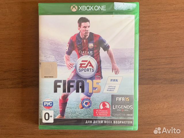 Xbox One Fifa 15 16 18 новые диски