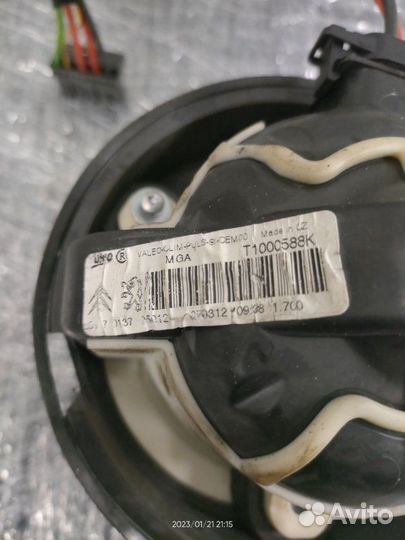 Вентилятор отопителя Peugeot 308 T7 EP6 1.6 120