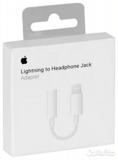 Переходник Apple Lightning - AUX mini jack 3.5