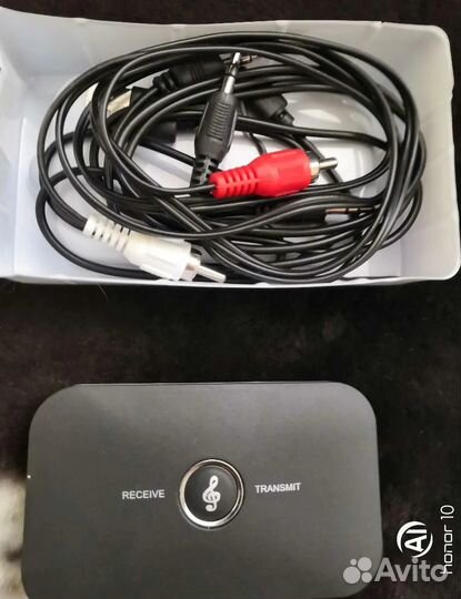 Bluetooth аудио передатчик/приемник звука. 2в1