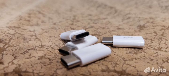 Переходник micro Usb на TypeC и Кабели microUSB