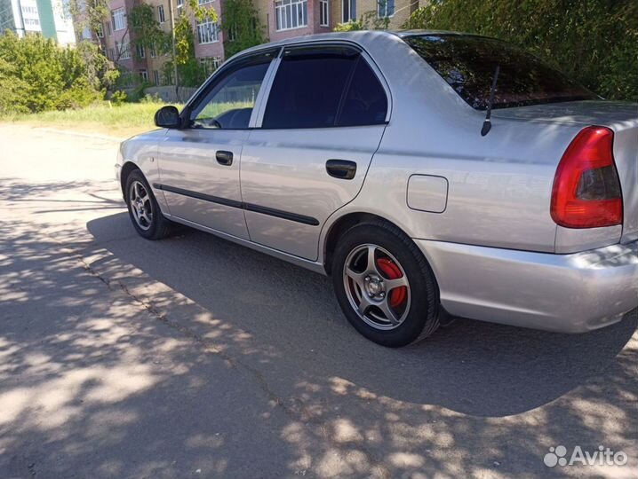 Hyundai Accent 1.5 МТ, 2004, 98 750 км