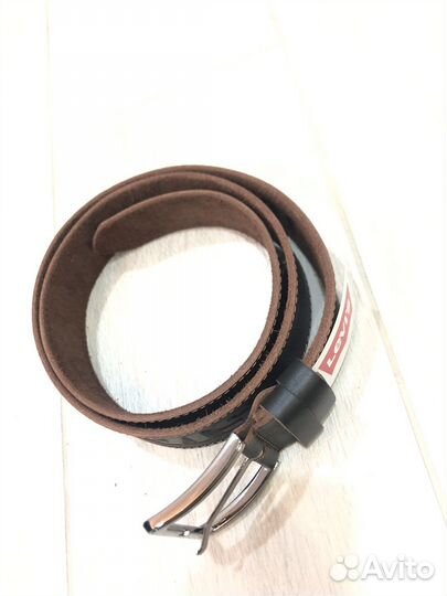 Мужские ремень Levi s натуральная кожа 125 см