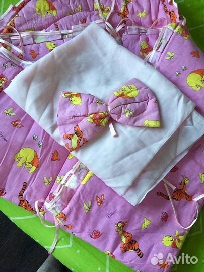 Бортики с балдахином и держателем