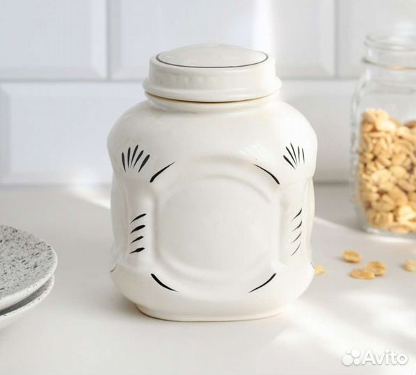Банка керамическая новая