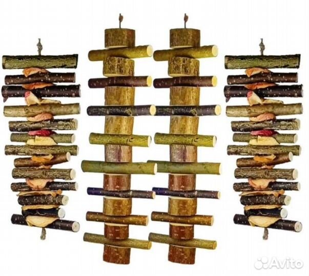 Игрушки для грызунов и попугаев