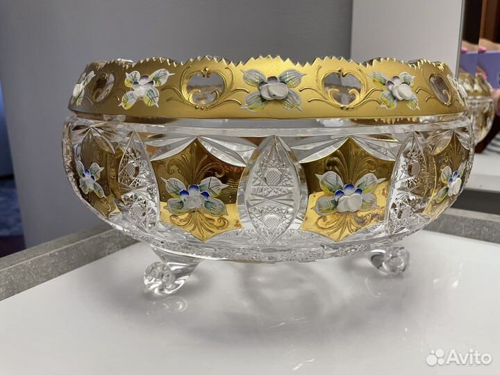 Ваза большая,Богема