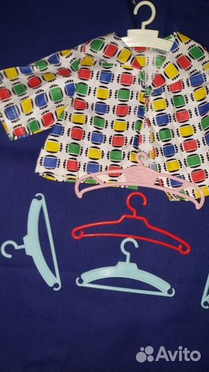 Вешалки винтажные для кукол 6 штук