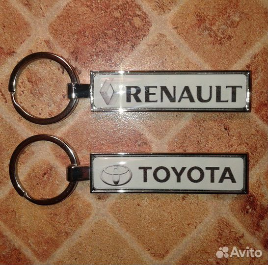 Брелок с гос номером для авто