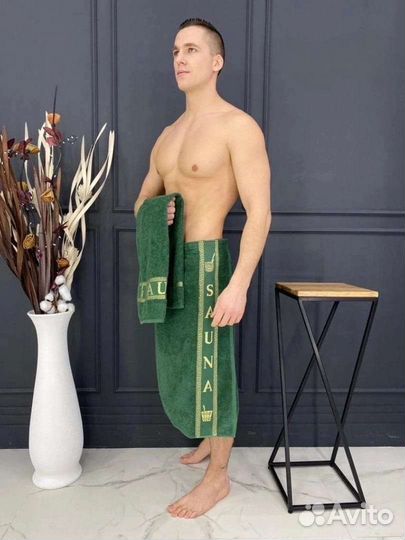 Махровый мужской набор